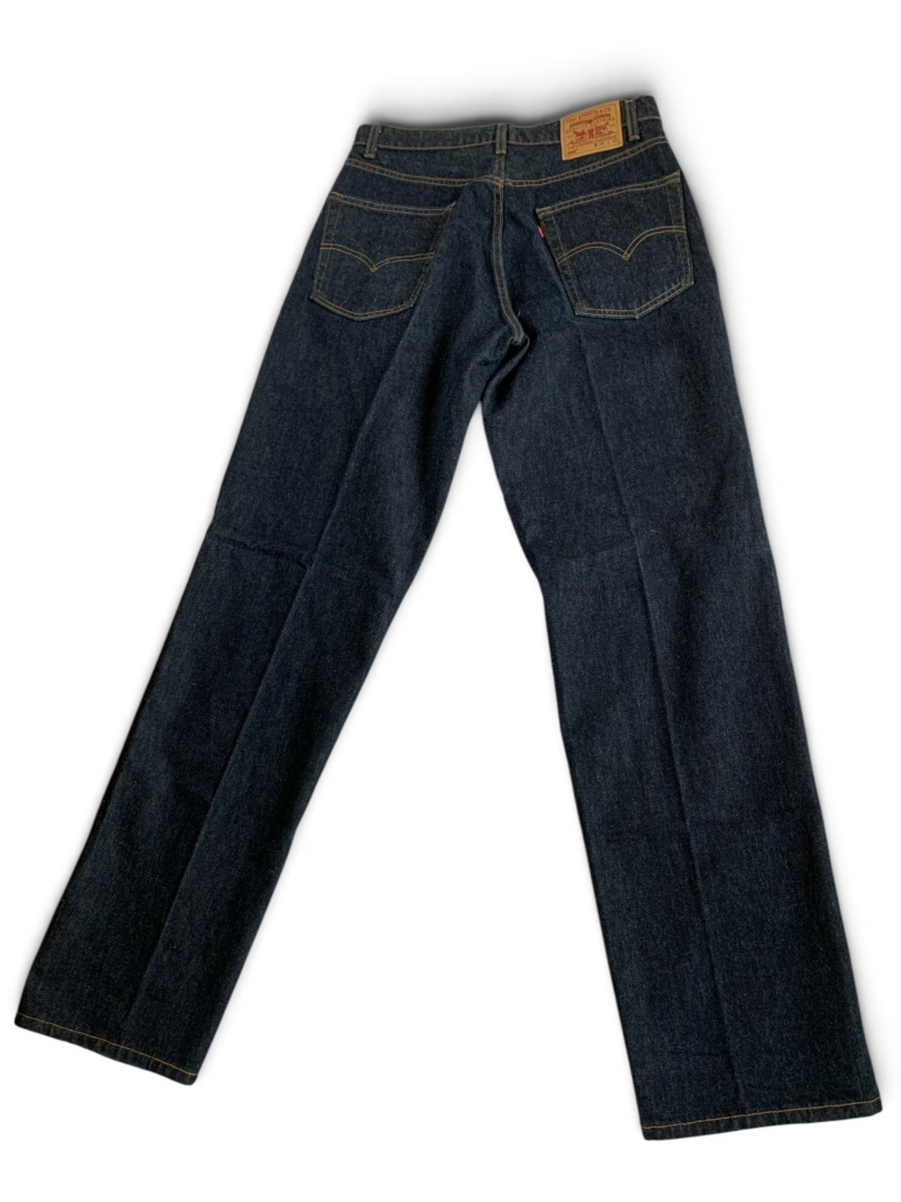 Vintage 1998 Levi’s 568 Hard Button Fly Large Straight Fit Jeans Made USA 34x36